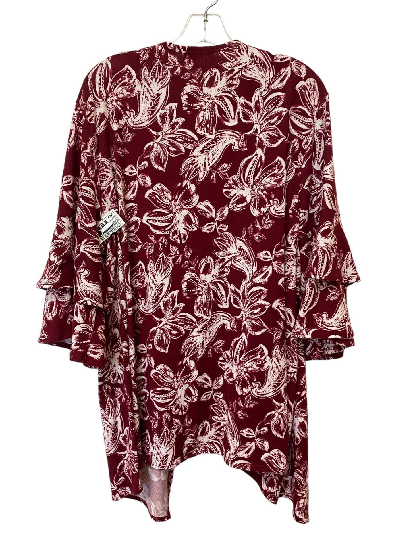 Cardigan By Paradox In Red, Size: L