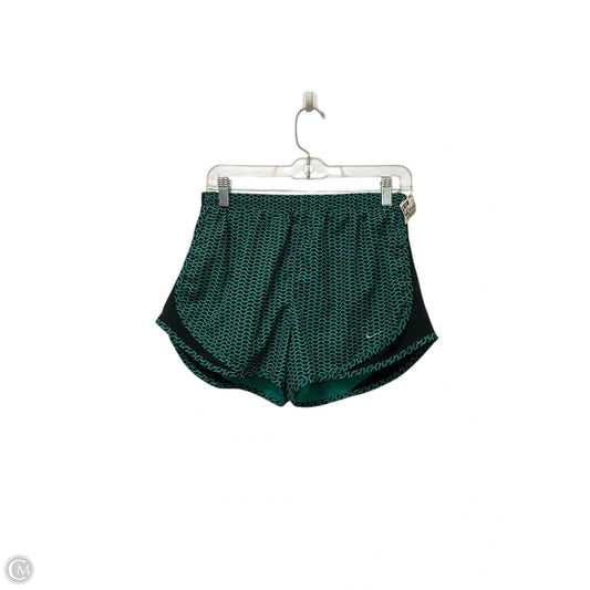 Athletic Shorts By Nike Apparel In Green, Size: M