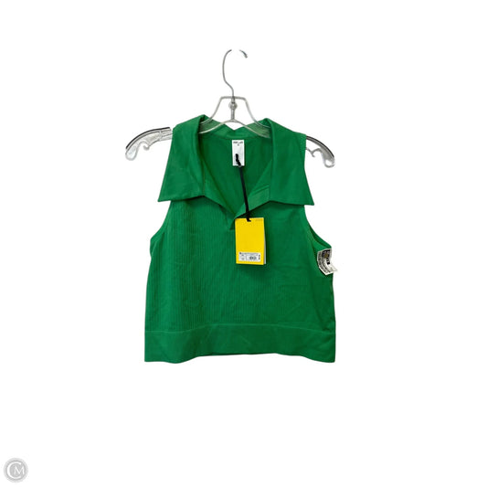 Top Sleeveless Designer By Diane Von Furstenberg In Green, Size: Xxl