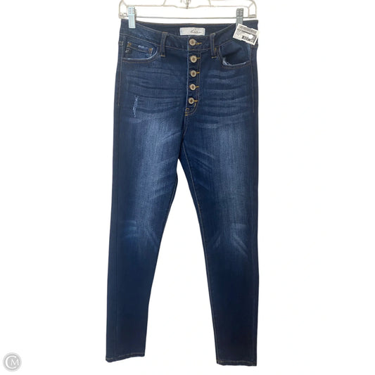 Jeans Skinny By Kancan In Blue Denim, Size: 6