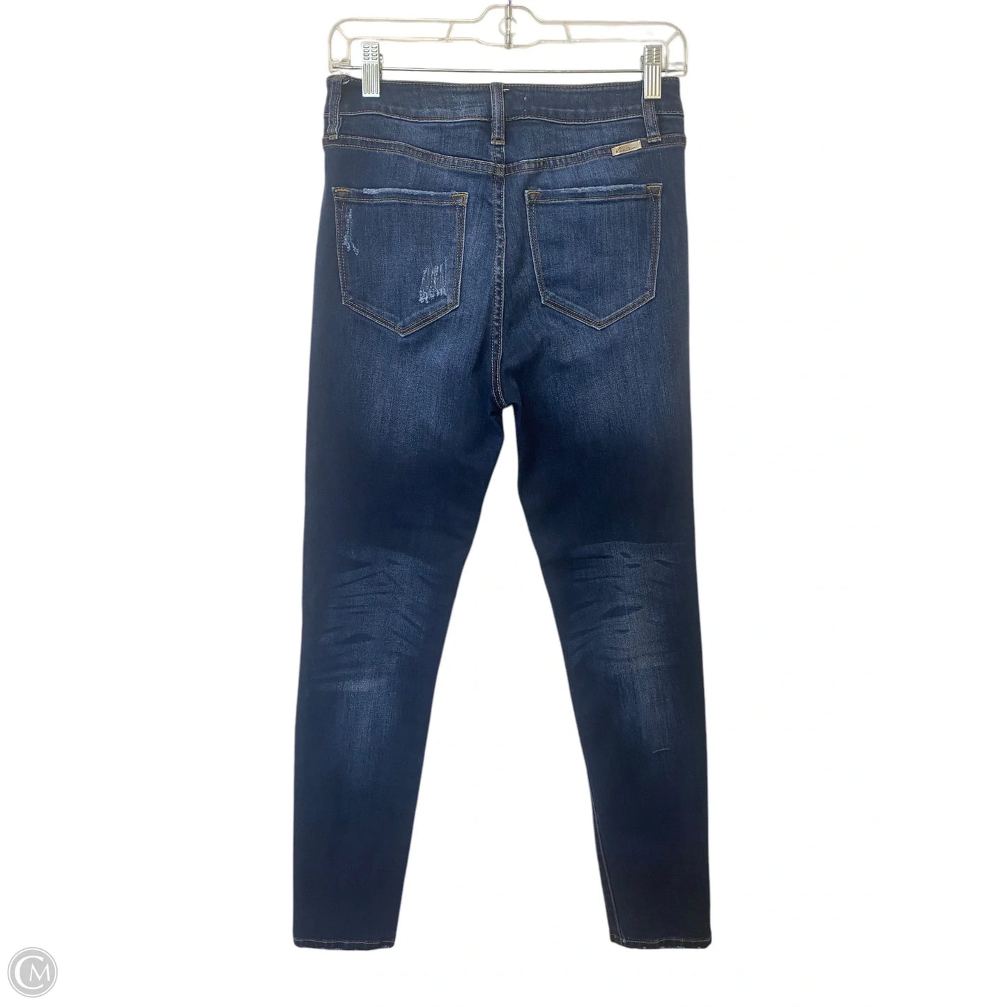 Jeans Skinny By Kancan In Blue Denim, Size: 6