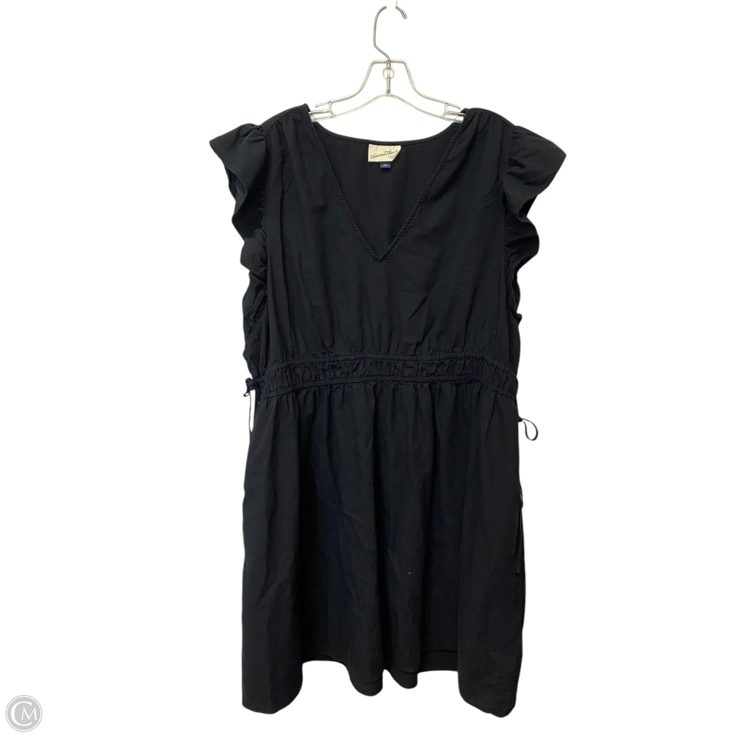 Dress Casual Midi By Universal Thread In Black, Size: Xxl