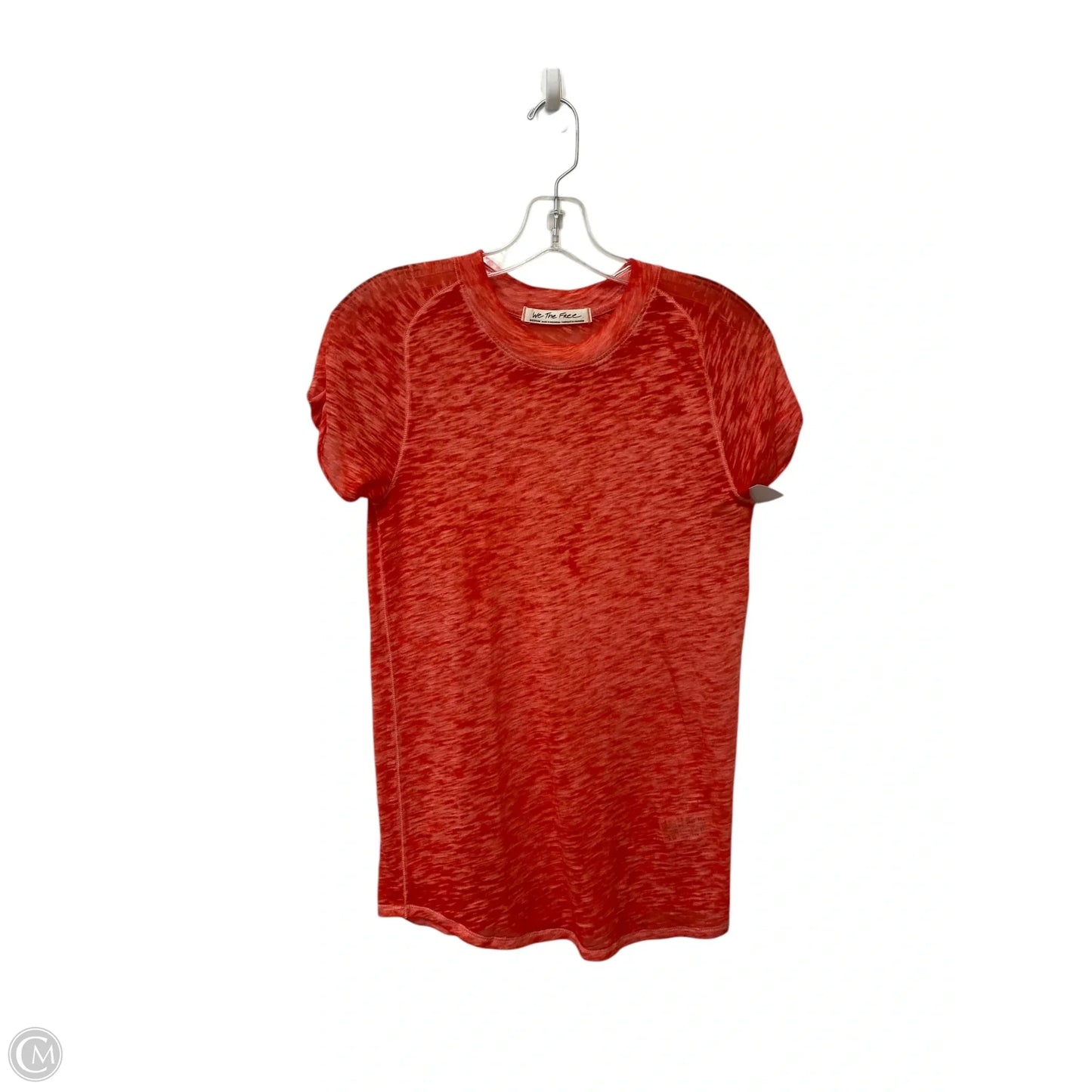Top Short Sleeve Basic By We The Free In Red, Size: M