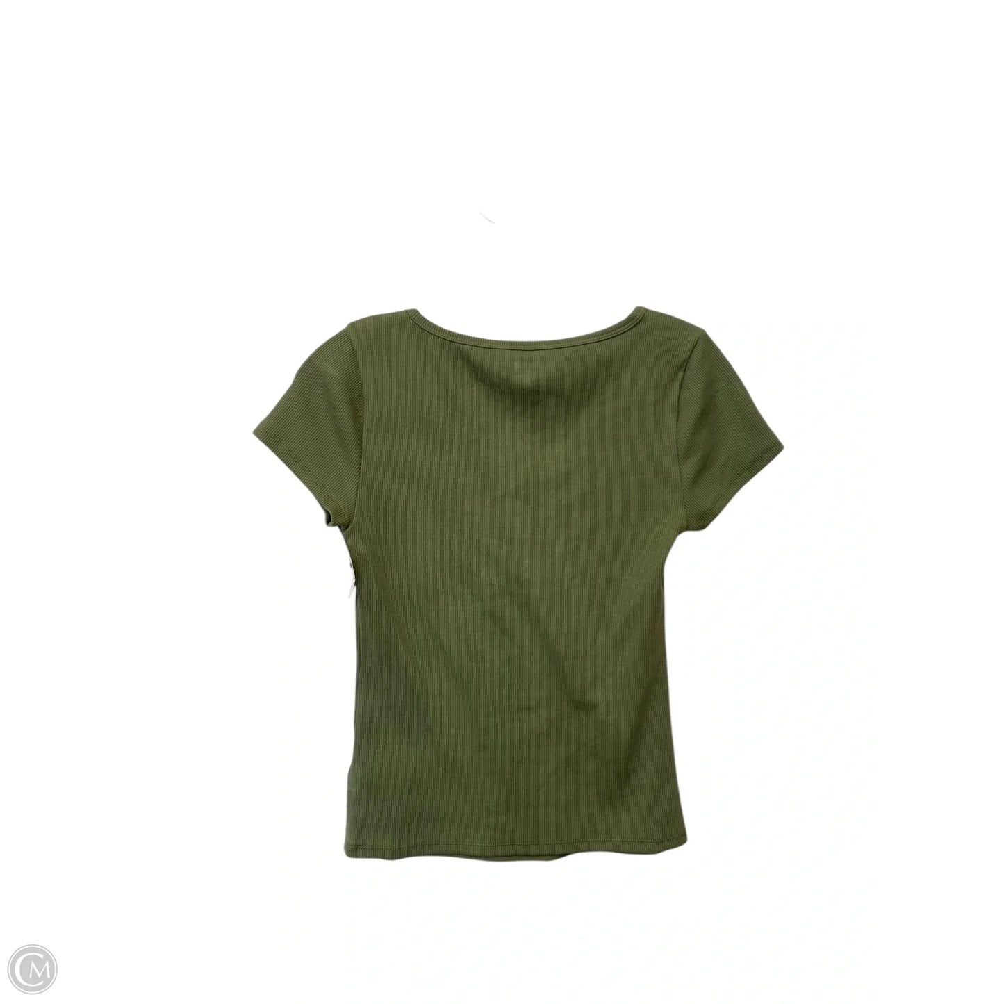 Top Short Sleeve Basic By Old Navy In Green, Size: S