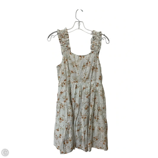 Dress Casual Midi By Blu Pepper In Floral Print, Size: M