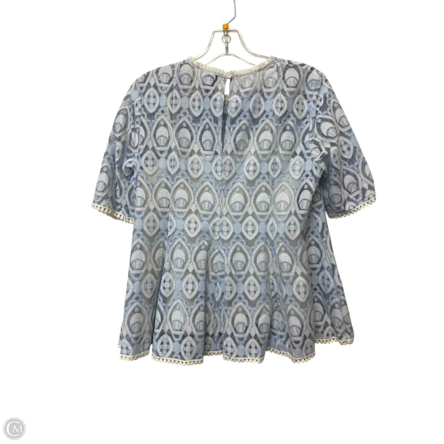 Top Short Sleeve By Hd In Paris In Blue, Size: 6
