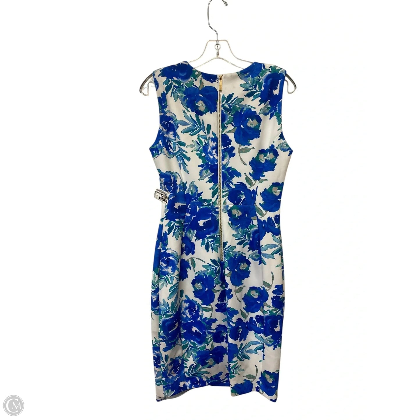 Dress Work By Calvin Klein In Blue, Size: 8