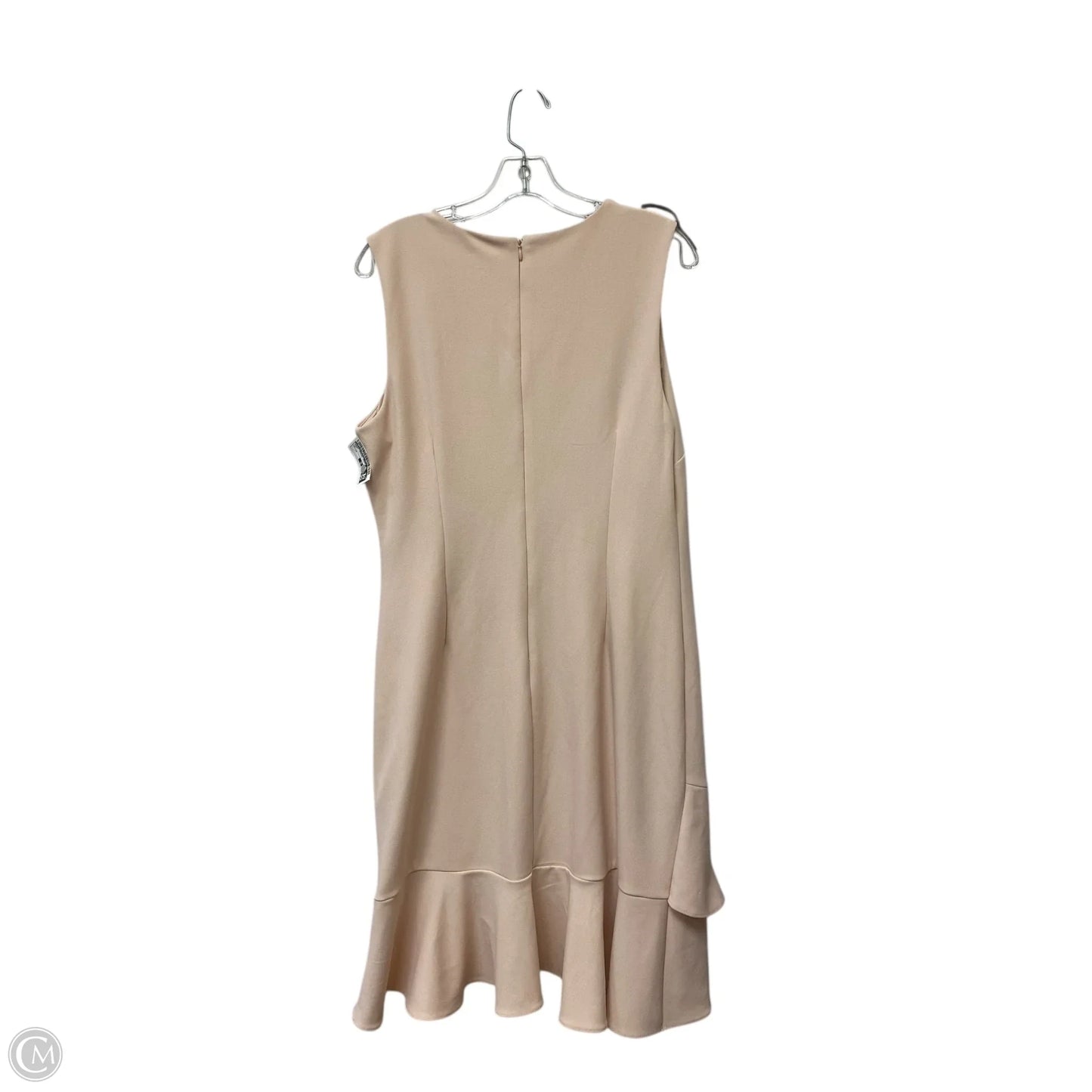 Dress Casual Midi By Calvin Klein In Pink, Size: 12