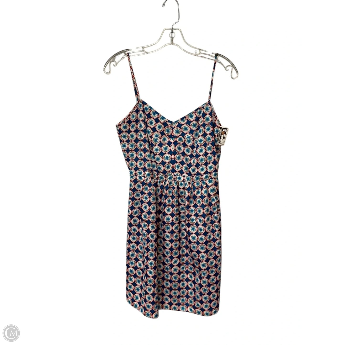 Dress Casual Midi By J. Crew In Multi-colored, Size: 4