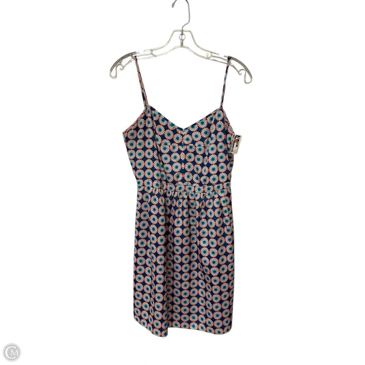 Dress Casual Midi By J. Crew In Multi-colored, Size: 4