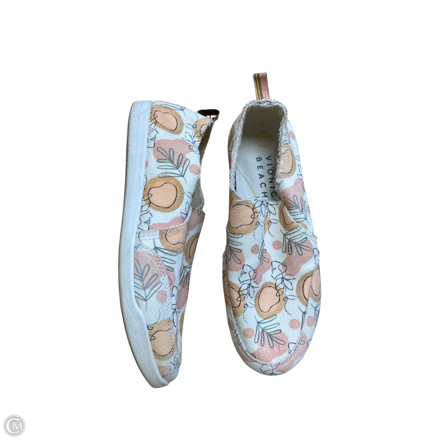 Shoes Flats By Vionic In Floral Print, Size: 7