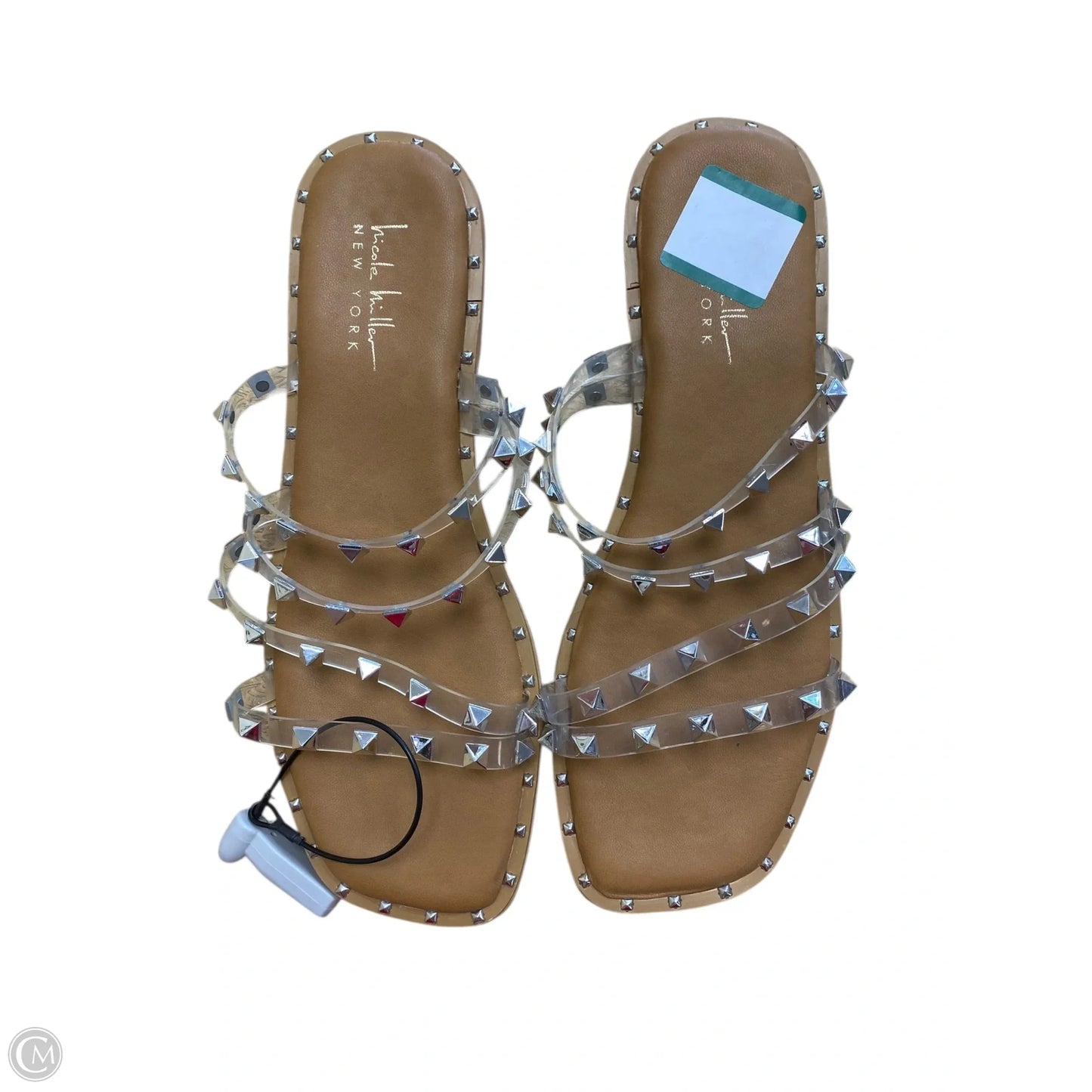 Sandals Flats By Nicole Miller In Brown, Size: 9.5