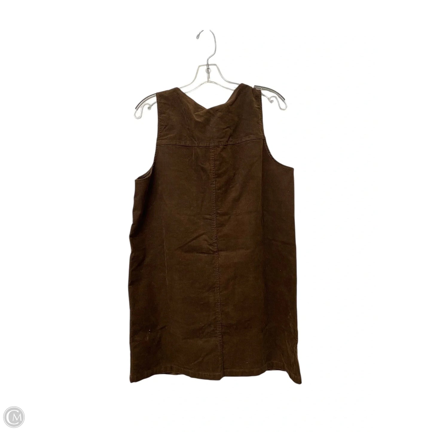Dress Casual Midi By Clothes Mentor In Brown, Size: Xl