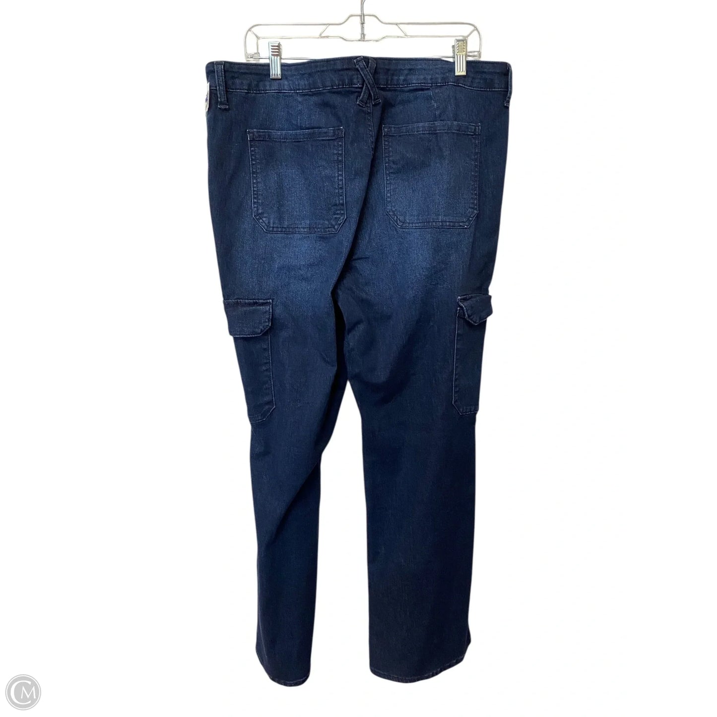 Jeans Boyfriend By Time And Tru In Blue Denim, Size: 18