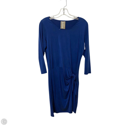 Dress Casual Midi By Dolan Left Coast In Blue, Size: Xs