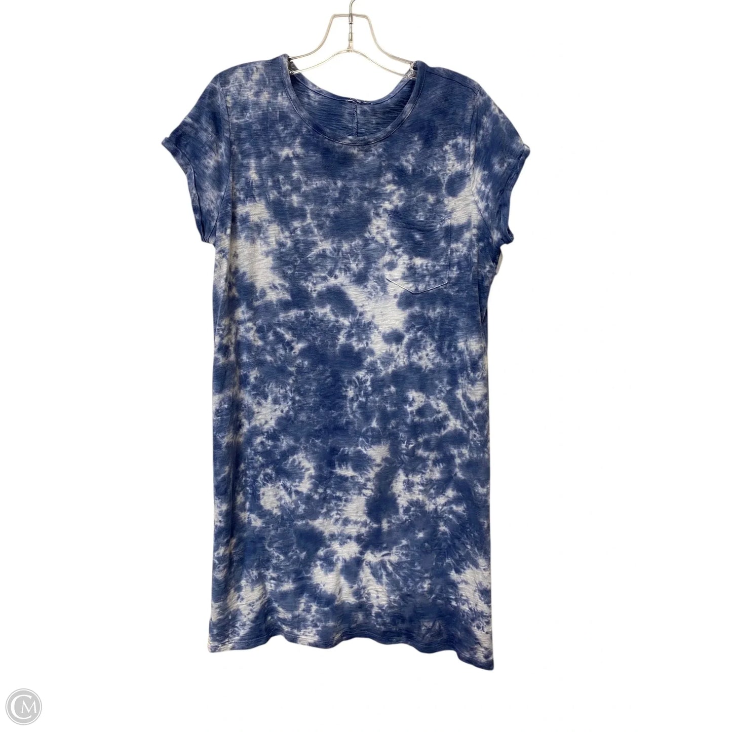 Dress Casual Midi By Cme In Blue, Size: M