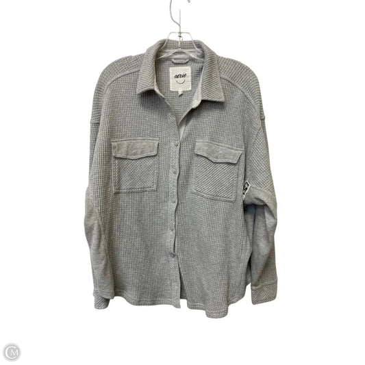 Jacket Shirt By Aerie In Ivory, Size: S