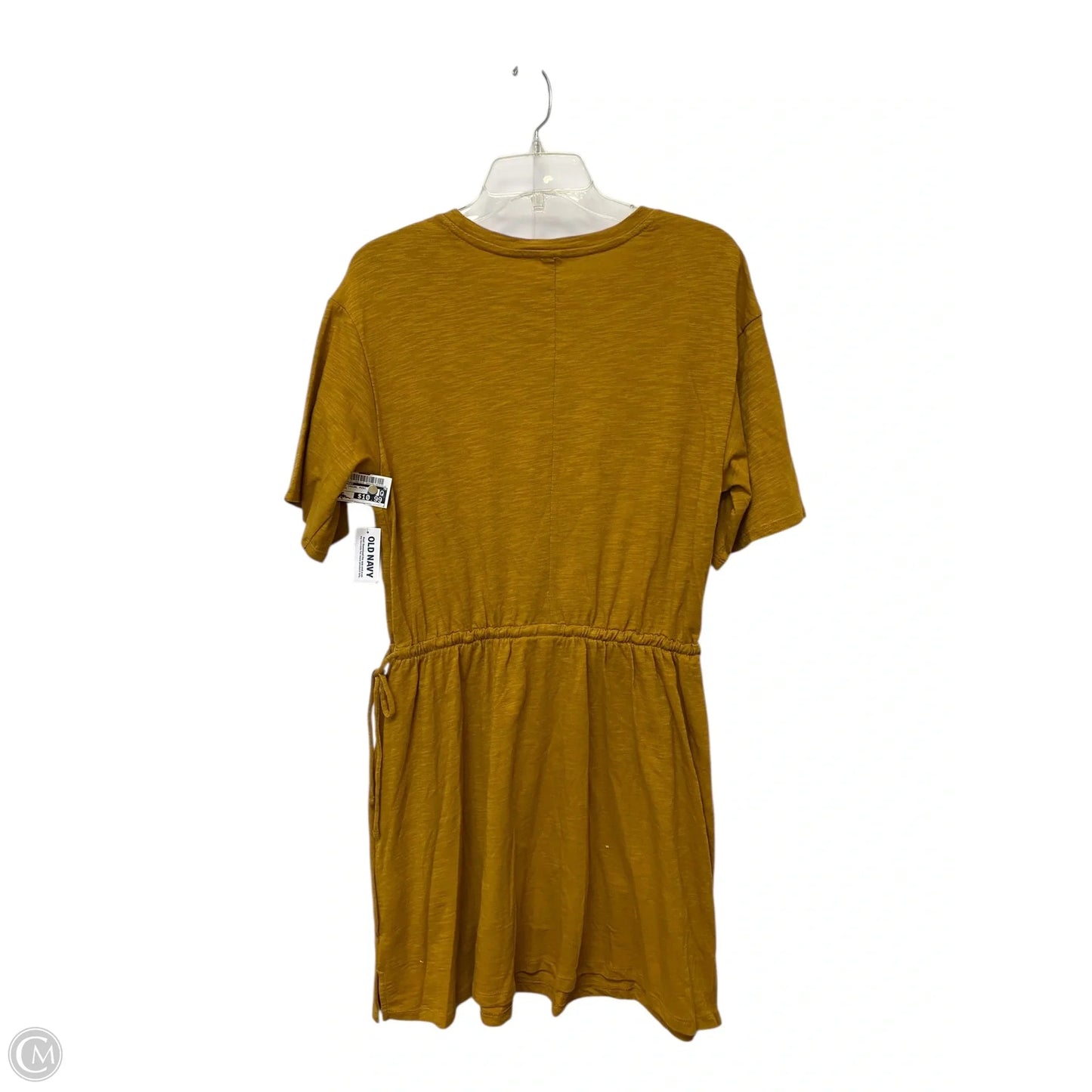 Dress Casual Midi By Old Navy In Yellow, Size: M