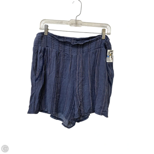 Shorts By Three Dots In Blue, Size: Xl