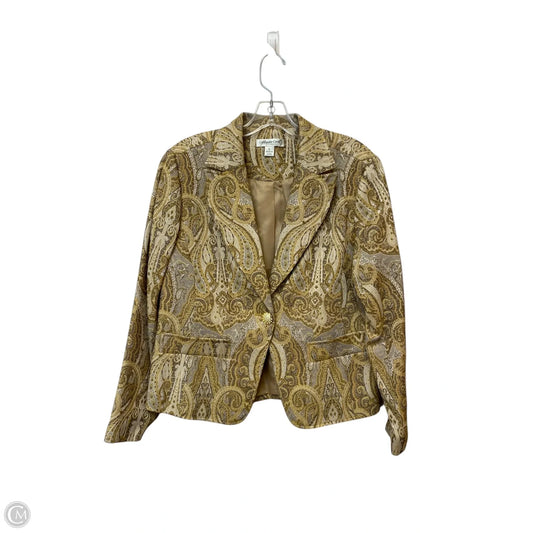 Blazer By Coldwater Creek In Tan, Size: Lp