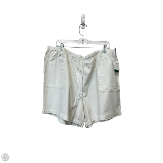 Shorts By L.l. Bean In White, Size: 2x