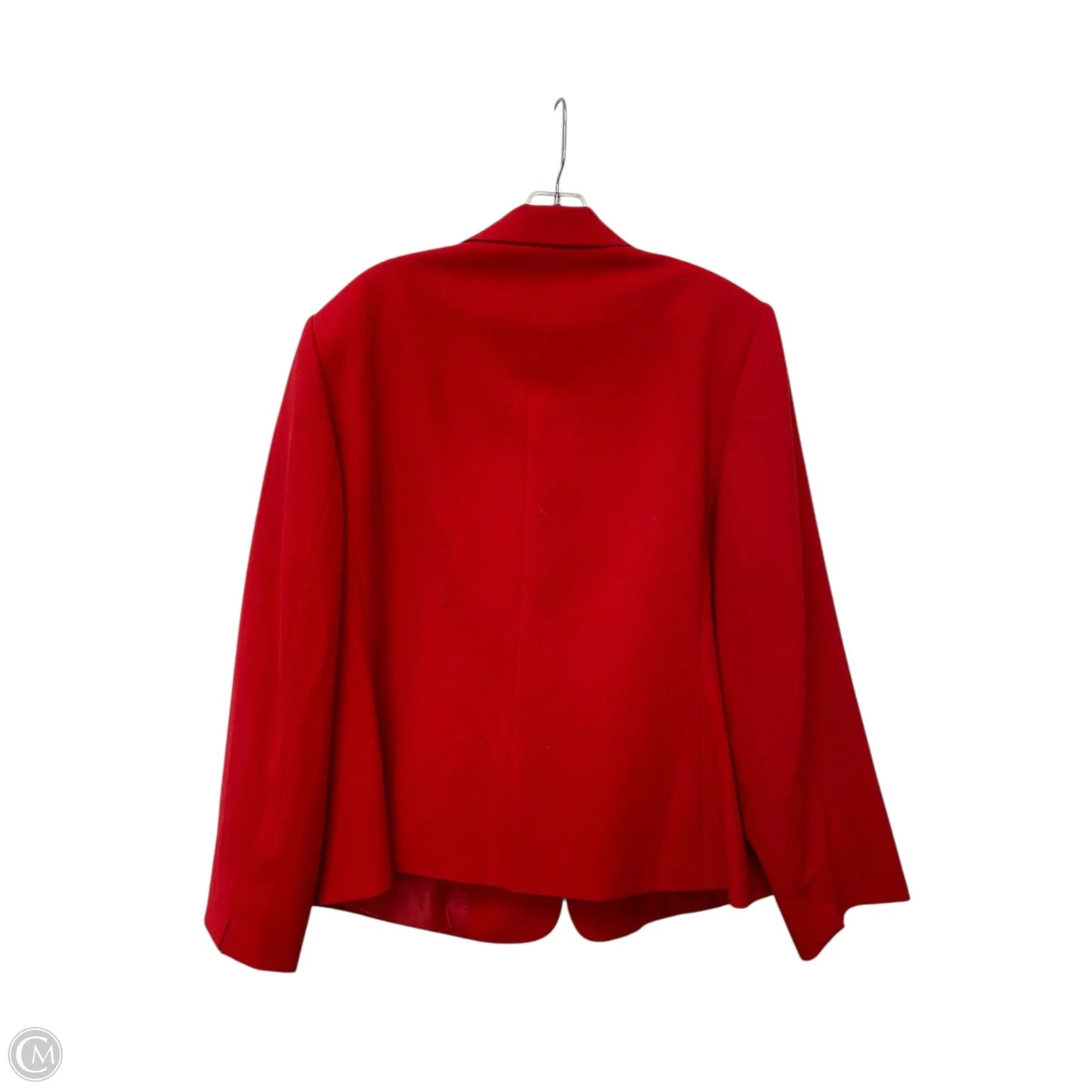 Blazer By Calvin Klein In Red, Size: 2x