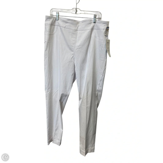 Pants Other By Coldwater Creek In White, Size: 18