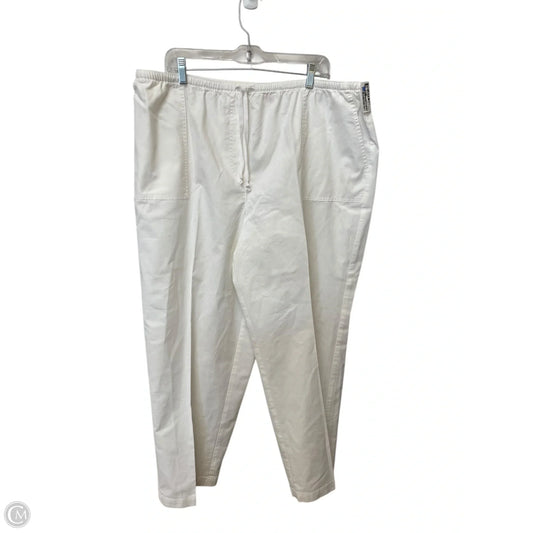 Pants Other By L.l. Bean In White, Size: 1x