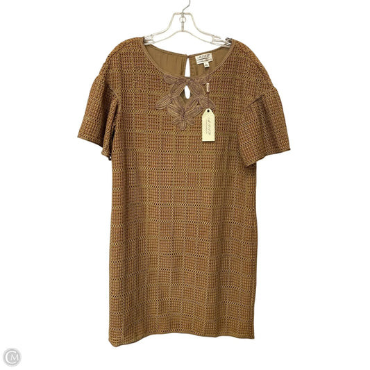 Dress Casual Short By Clothes Mentor In Tan, Size: L