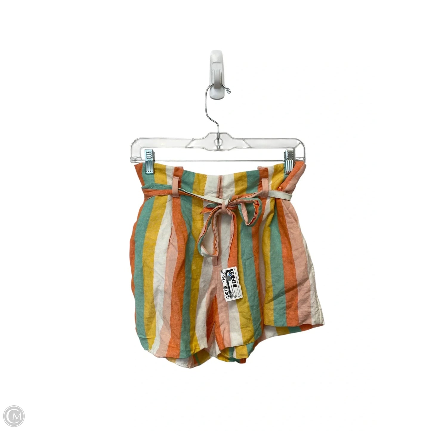 Shorts By Loft In Striped Pattern, Size: S