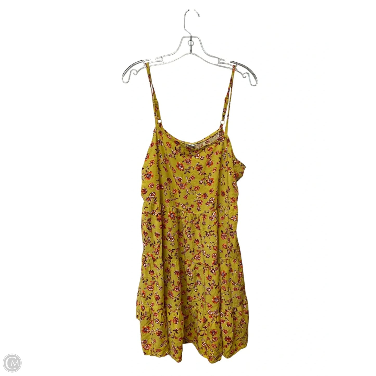 Dress Casual Short By Old Navy In Yellow, Size: Xl