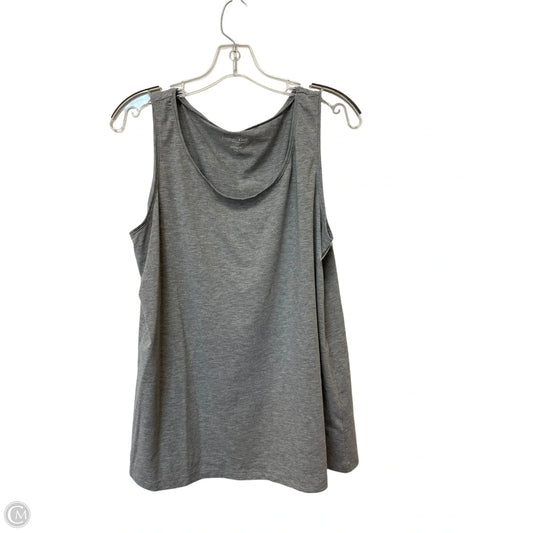Tank Top By Coldwater Creek In Grey, Size: Xlp