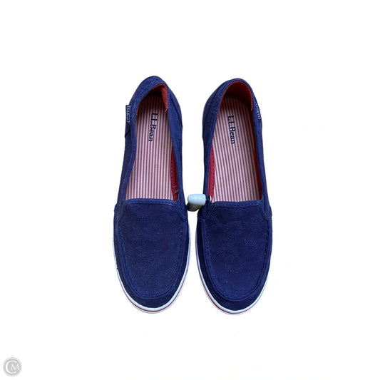 Shoes Flats By L.l. Bean In Navy, Size: 6.5