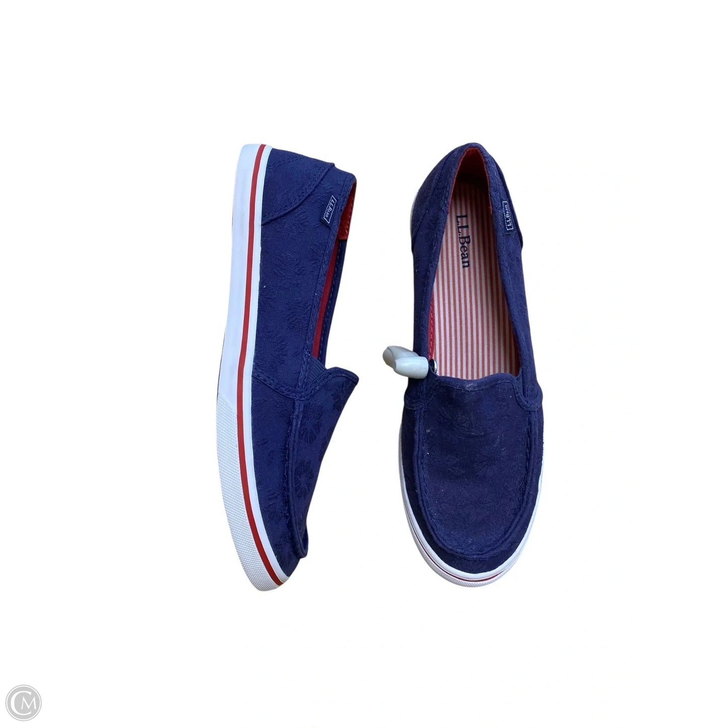Shoes Flats By L.l. Bean In Navy, Size: 6