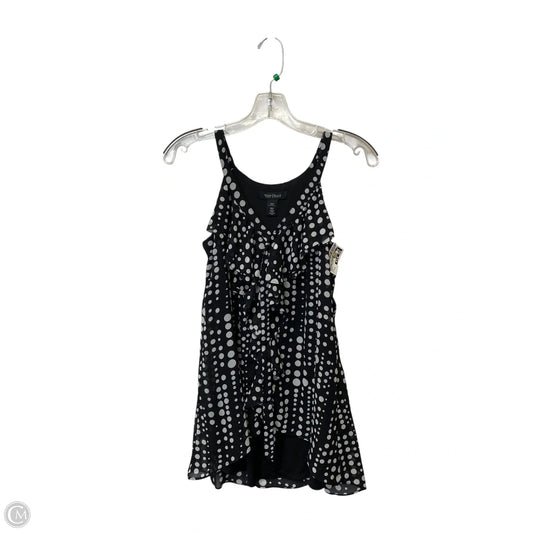 Tunic Sleeveless By White House Black Market In Polkadot Pattern, Size: Xxs