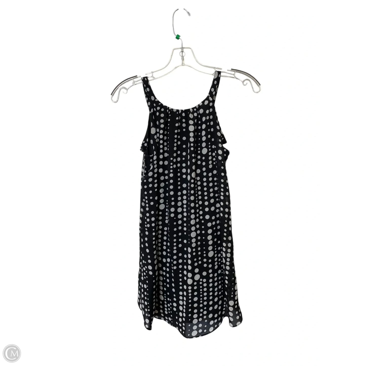Tunic Sleeveless By White House Black Market In Polkadot Pattern, Size: Xxs