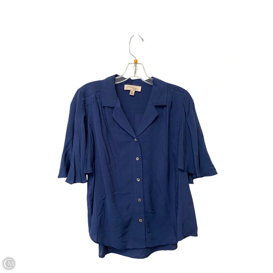 Top Short Sleeve Basic By Philosophy In Blue, Size: S