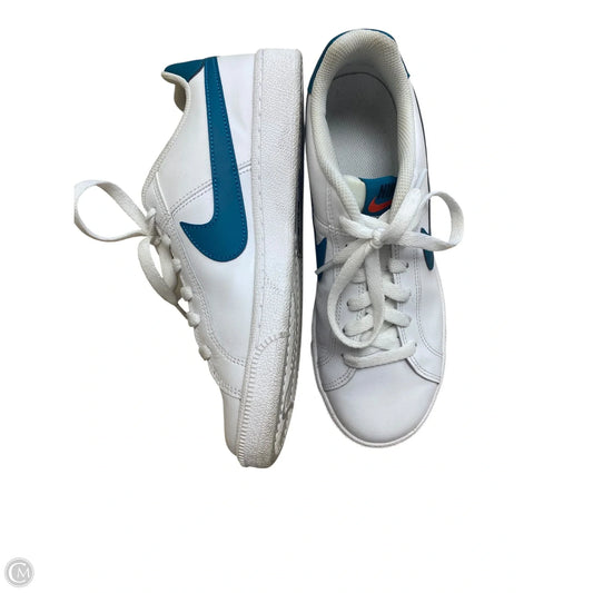 Shoes Sneakers By Nike In Blue & White, Size: 8