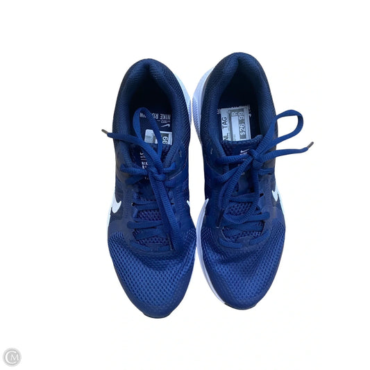 Shoes Athletic By Nike In Blue, Size: 8
