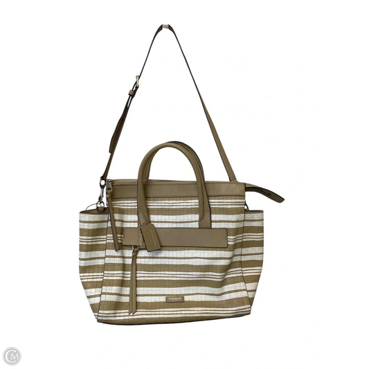 Handbag Designer By Coach, Size: Large