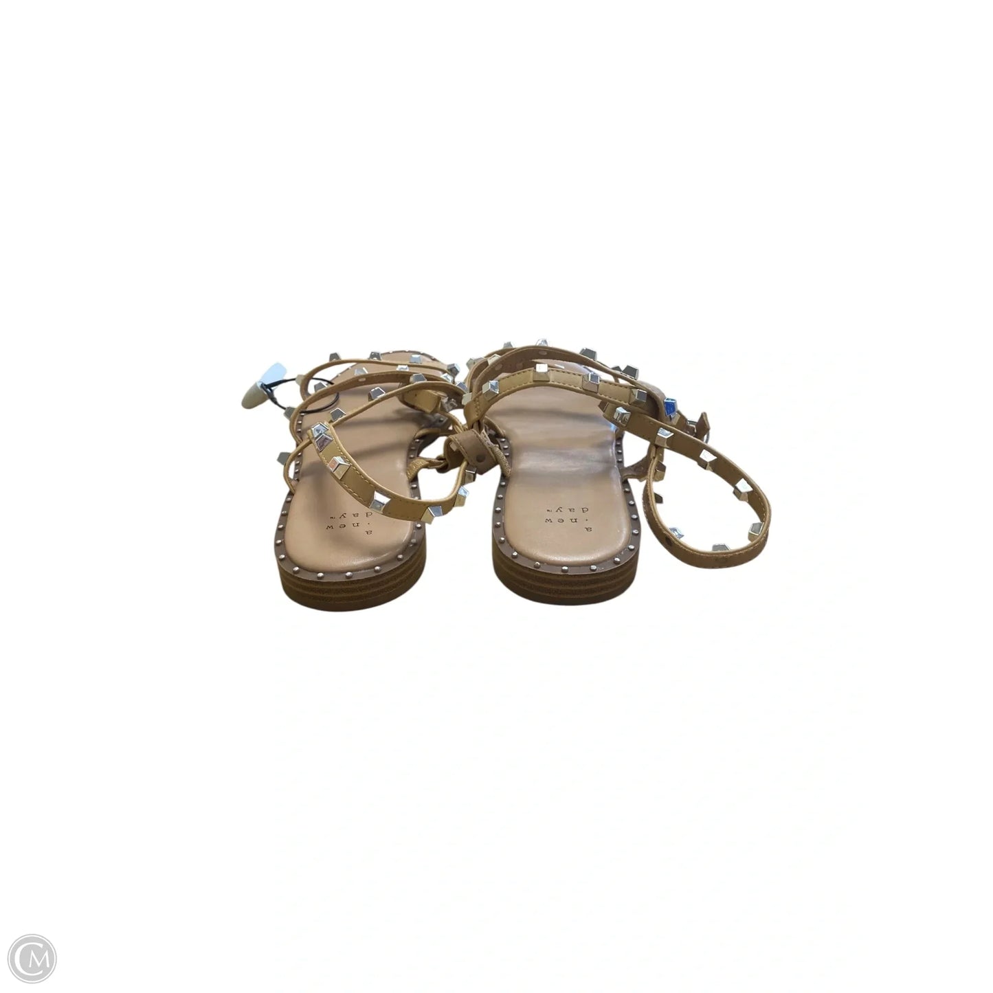 Sandals Flats By A New Day In Tan, Size: 8