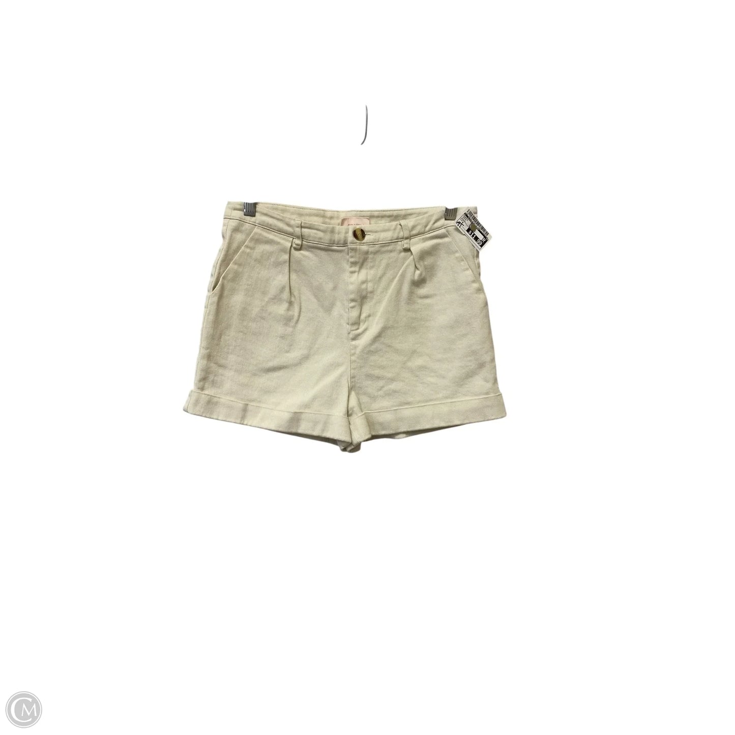 Shorts By Clothes Mentor In Cream, Size: 6