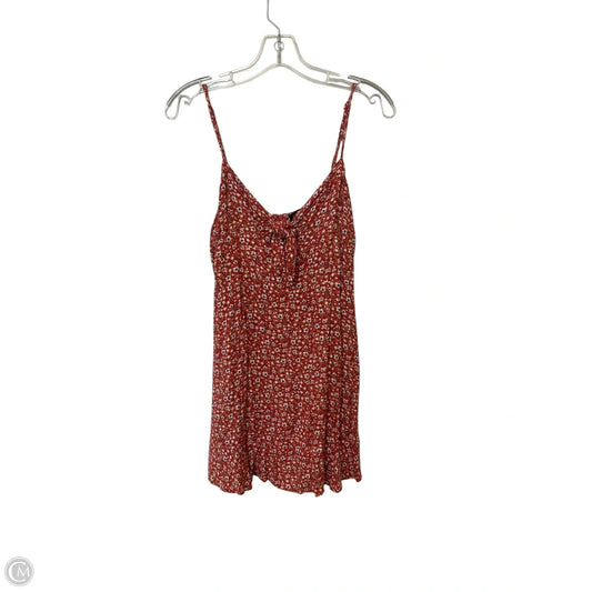Dress Casual Short By Cotton Candy In Red, Size: L