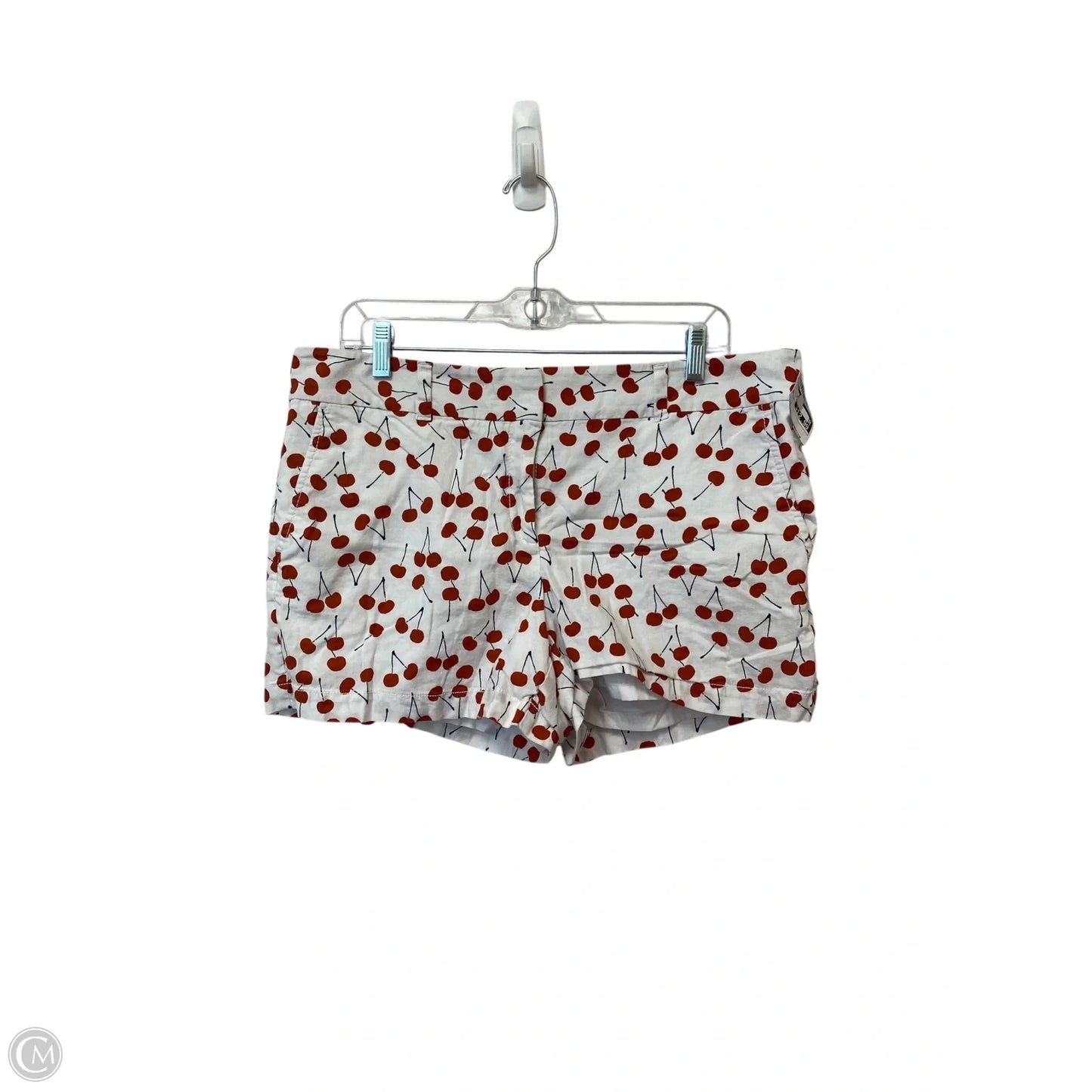 Shorts By Loft In Red & White, Size: 12