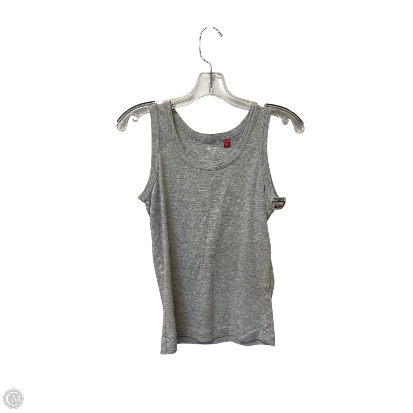 Tank Top By Esprit In Grey, Size: L