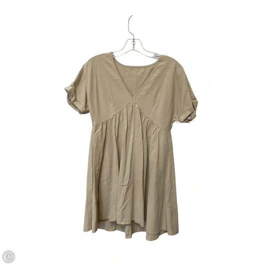 Dress Casual Short By Cmf In Tan, Size: S