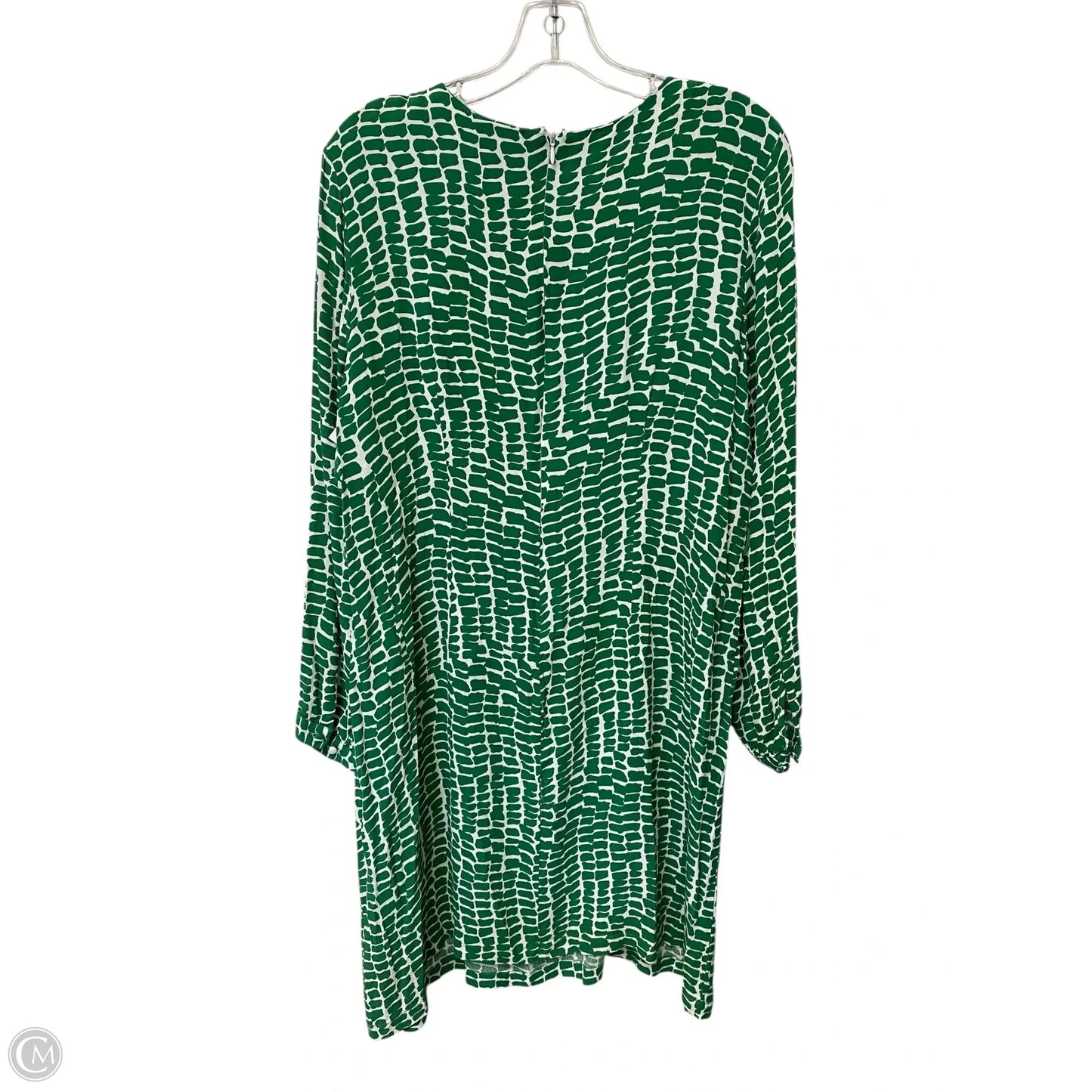 Dress Casual Short By Eloquii In Green, Size: 18