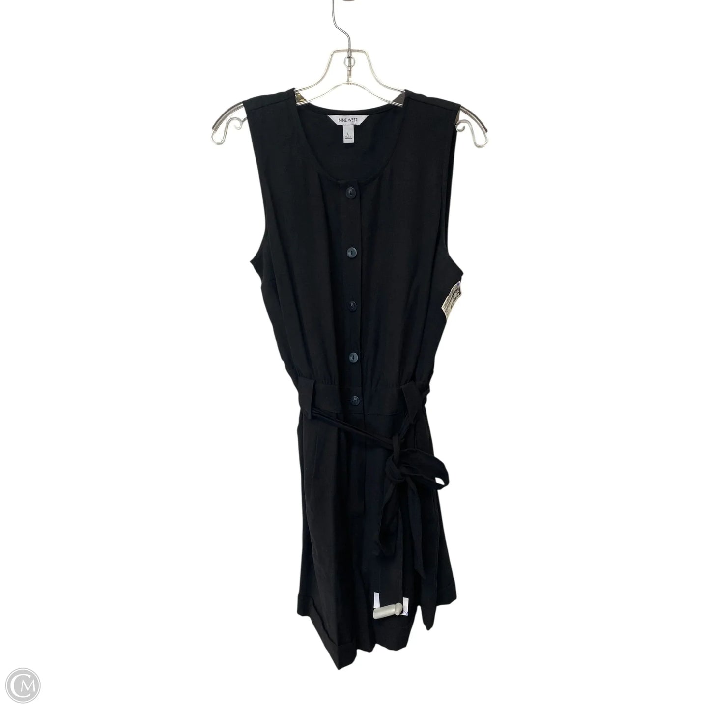 Dress Casual Short By Nine West In Black, Size: L