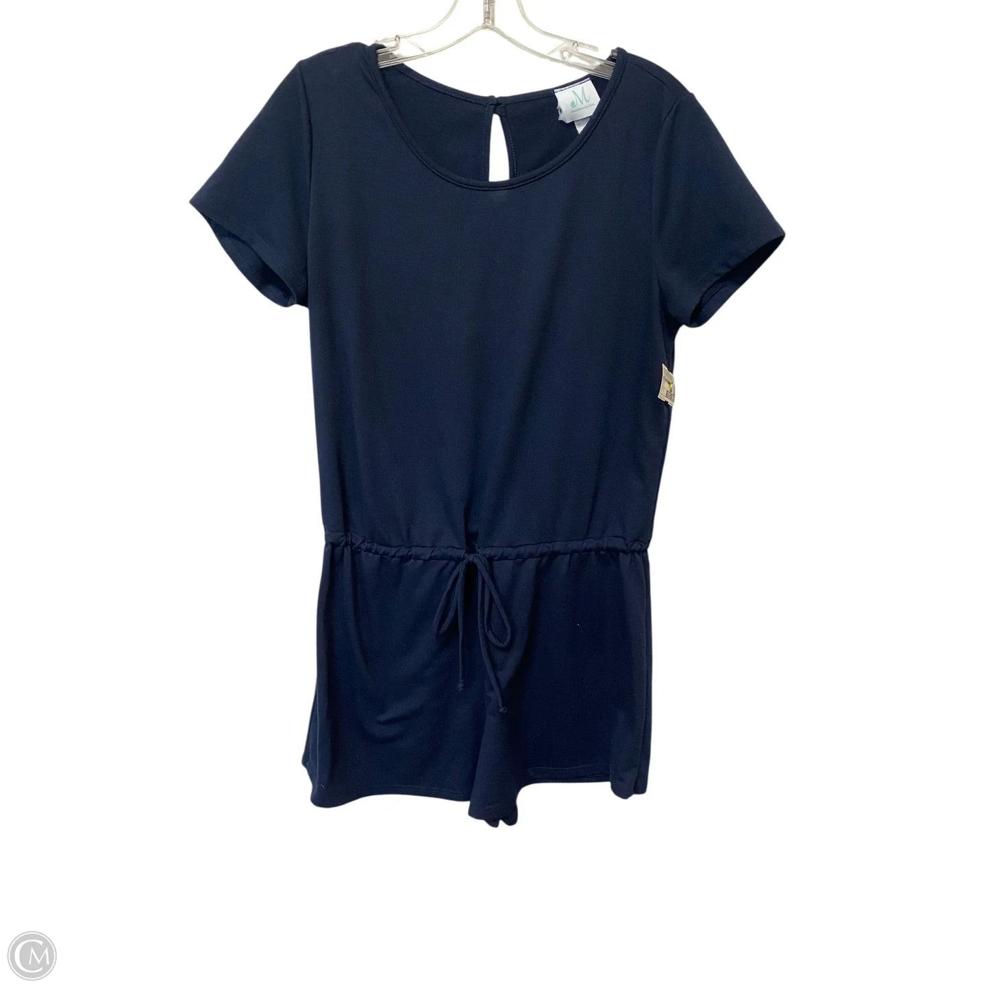Romper By Cme In Navy, Size: L