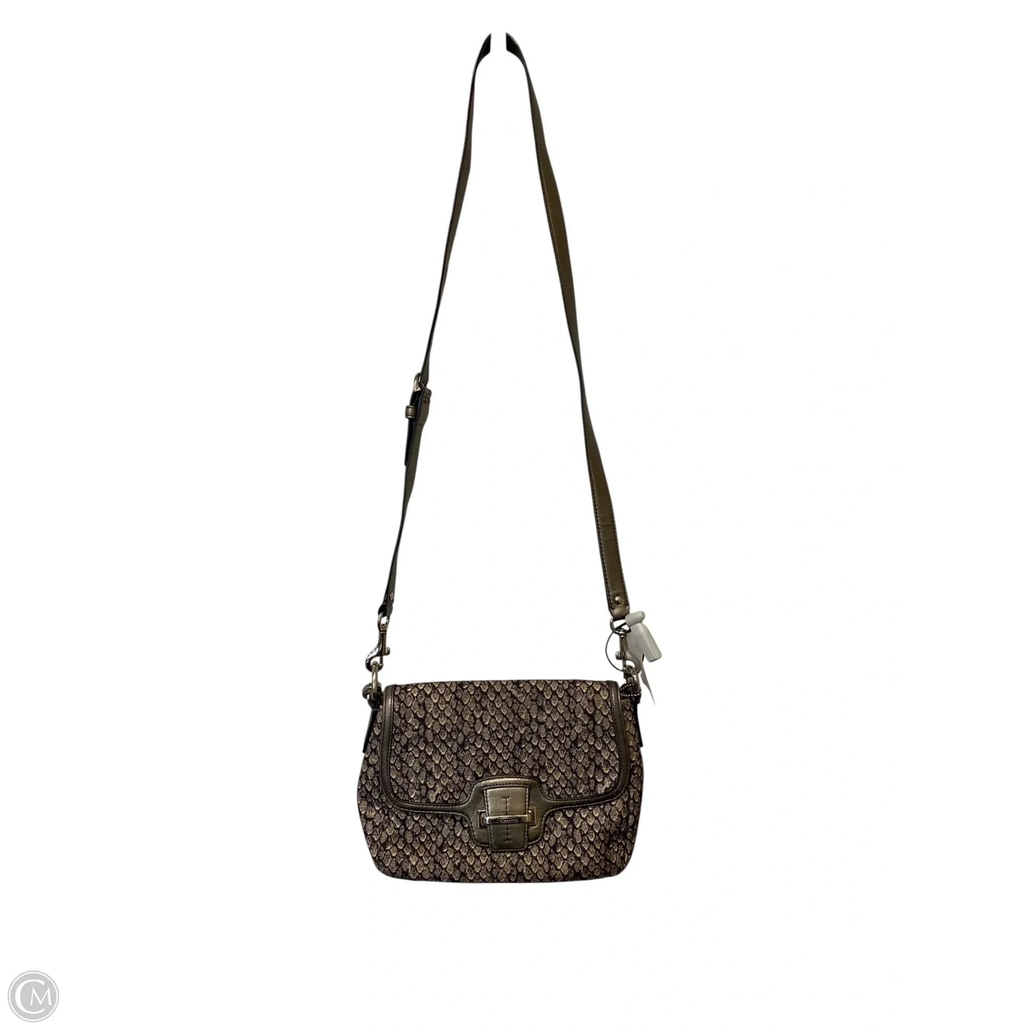 Crossbody Designer By Coach, Size: Medium